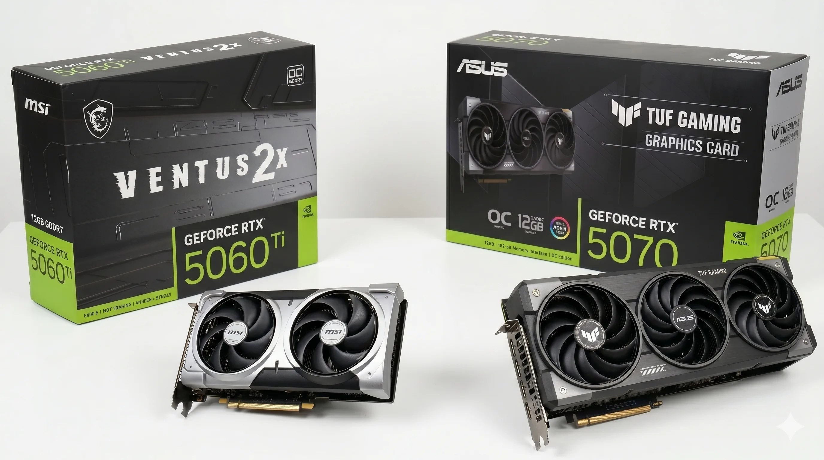 RTX 5070 vs RTX 5060 Ti 16 Gb